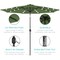 Best Choice Products 10ft Solar LED Lighted Patio Umbrella w/ Tilt Adjustment, UV-Resistant Fabric